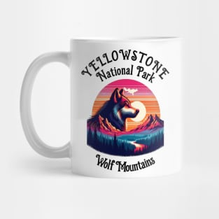 Majestic Emblem of Yellowstone National Park Mug